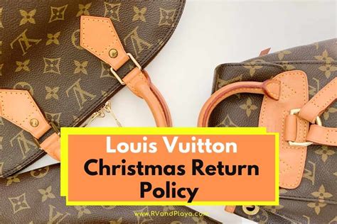 louis vuitton christmas return policy|louis vuitton return policy printable.